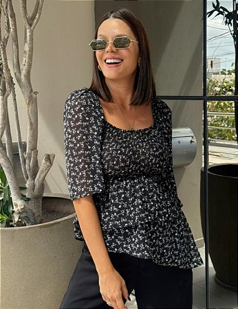 Blusa Amélia Preta