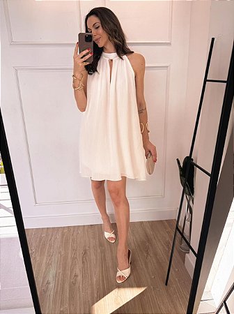 Vestido Giulia Branco