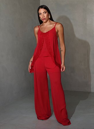 Conjunto Silvia Vermelho