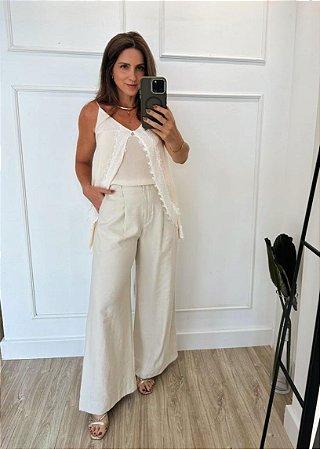 Calça Valentina Areia