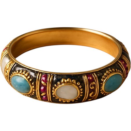 Bracelete Rose com cores.