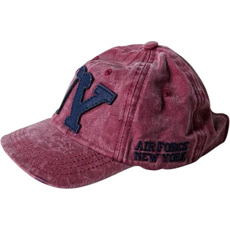 Boné Air Force cor vinho