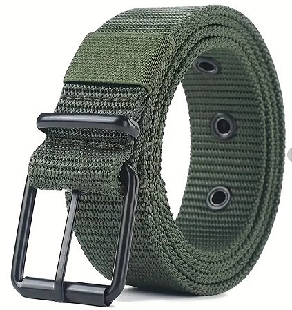 Cinto masculino verde militar