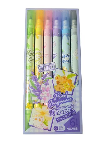 Canetinha para colorir - 6 cores