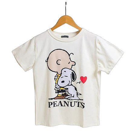 Camiseta do Snoopy.