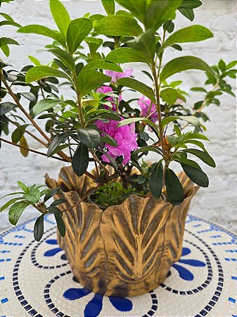 Vaso para flores.