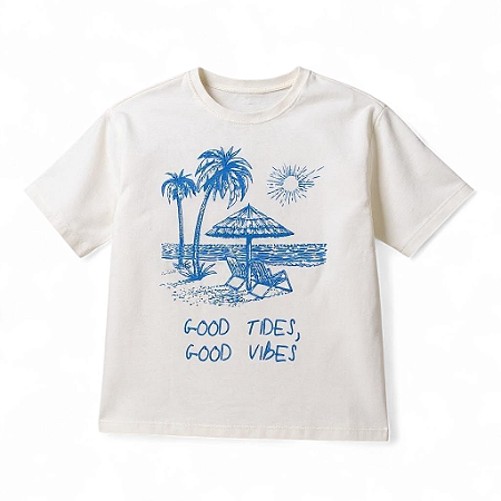 Camiseta Good Vibes.