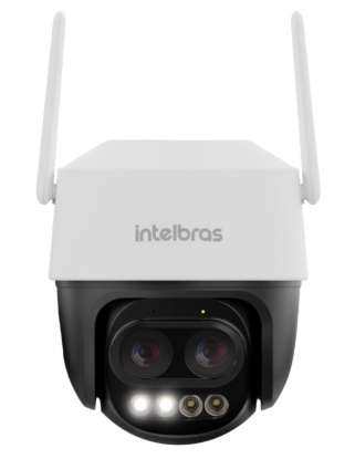 Câmera externa inteligente Wi-Fi Full HD 360° iM7+ Zoom Full Color