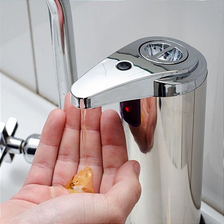 Dispenser Automático Sabonete Álcool em Gel Soap Box sem fio