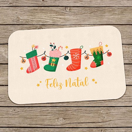 Tapete Decorativo Feliz Natal