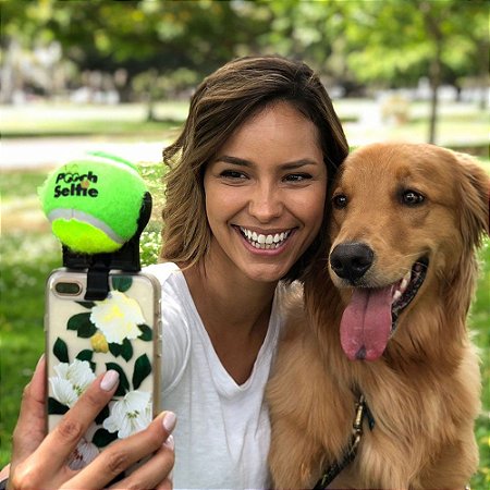 Suporte com Bolinha para Selfie Dog