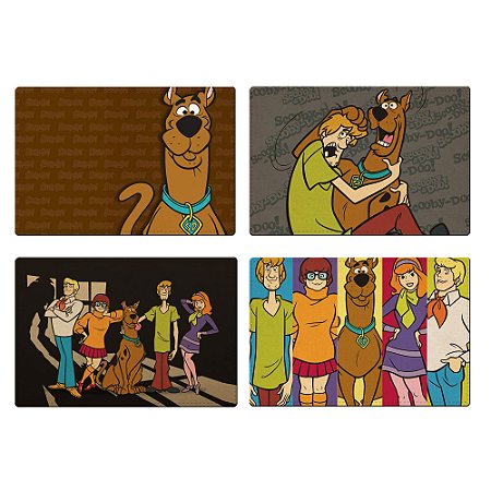 Jogo Americano Scooby Doo - set com 4 unidades