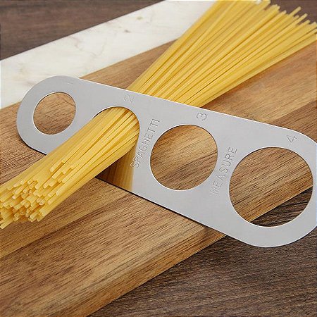 Medidor de Espaguete Italia - aço inox