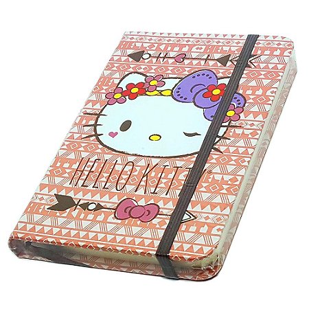 Caderneta de Anotação Hello Kitty Purple Lace