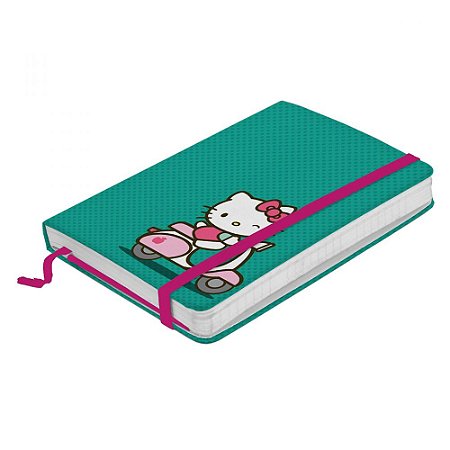 Caderneta de Anotação Hello Kitty Riding a Bike