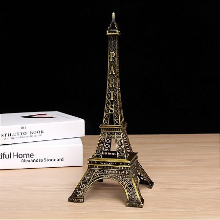 Enfeite de mesa Torre Eiffel Paris - 13 cm