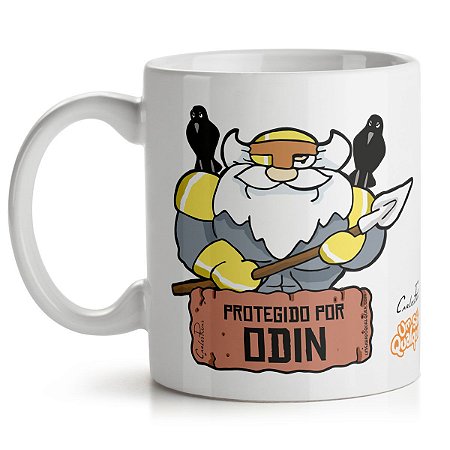 Caneca USQ Protegido Por Odin