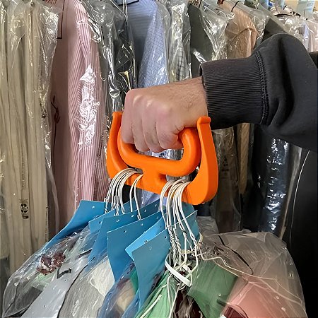 Suporte para Carregar Sacolas e Objetos com Alça
