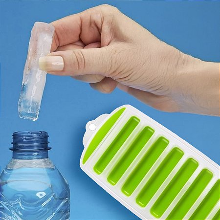 Forma de Gelo em Bastão para Garrafas e Bebidas