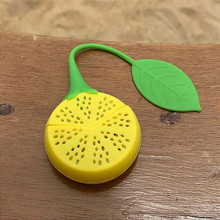 Infusor de Chá Limão em silicone