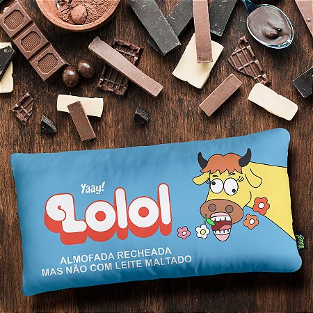 Almofada Retrô Chocolate Lolol