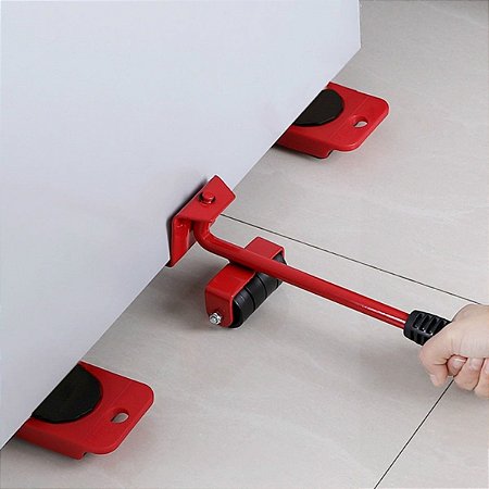 Kit Aparelho de Mover Móveis Máquina de Lavar até 150 Kg
