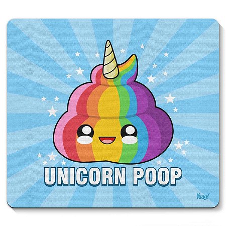 Mouse pad Unicorn Poop