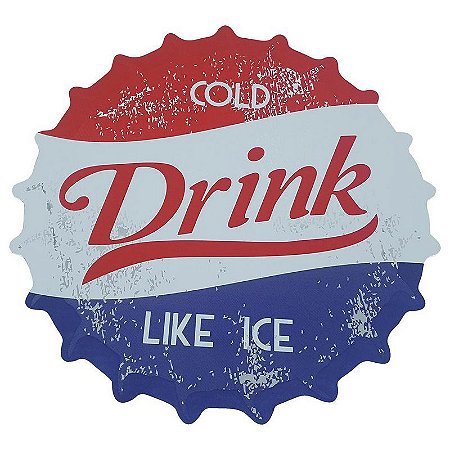 Lugar Americano tampa de garrafa Drink Cold Like Ice