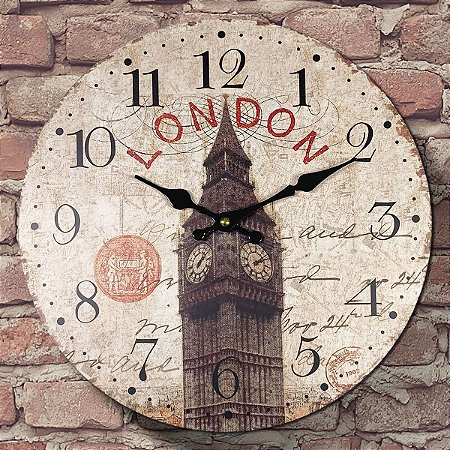 Relógio de Parede London Big Bem