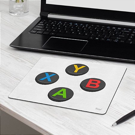 Mouse pad Gamer ABYX PC e Caixista