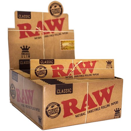 CAIXA SEDA RAW CLASSIC KING SIZE C/50