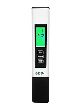 MEDIDOR DE EC E TDS BASIC IN-OUT METER