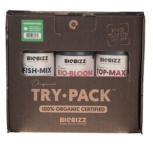 TRYPACK OUTDOOR com Top-Max BIOBIZZ