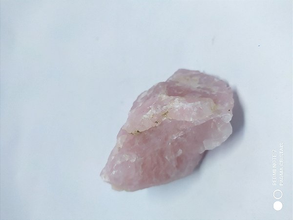 Porta Incenso / Incensário de Pedra Bruta Natural - Pedras Pequenas 100% Naturais e Brutas - QUARTZO ROSA - PEQUENO