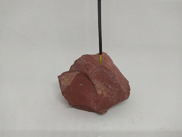 Porta Incenso / Incensário de Pedra Bruta Natural - Pedras Pequenas 100% Naturais e Brutas - JASPE VERMELHO