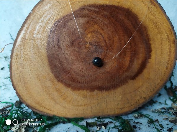 Colar Ponto de Luz de Hematita - Bolinha - 100PCento  Natural e Verdadeiro - Diversas Pedras!