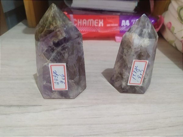 Ponta Sextavada de Super Seven 178 GR- Pedra Rara e descoberta recentemente - New Age.