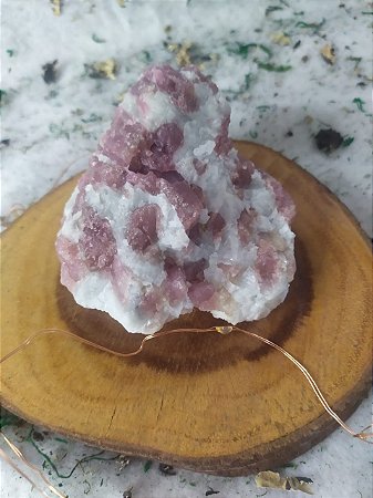 Turmalina Rosa - Pedra Bruta - 358 gramas