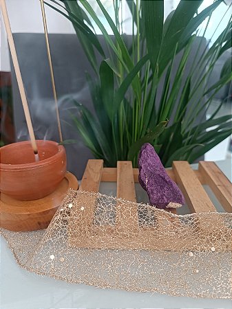 Purpurita | Cristal de Libertação Emocional e Força Interior - 136 Gramas