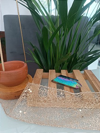 Ponta de Cristal Aura – Elevação Vibracional, Beleza Rara e Expansão Espiritual