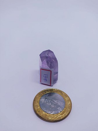 Ponta De Cristal Gerador Pequena - Howlita - Sextavado - 100PCento  Natural - 06 Gramas