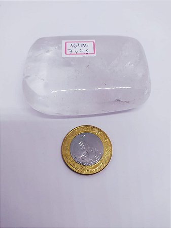 Massageador Sabonete de Quartzo Cristal para Massagem Terapeutica com Pedras