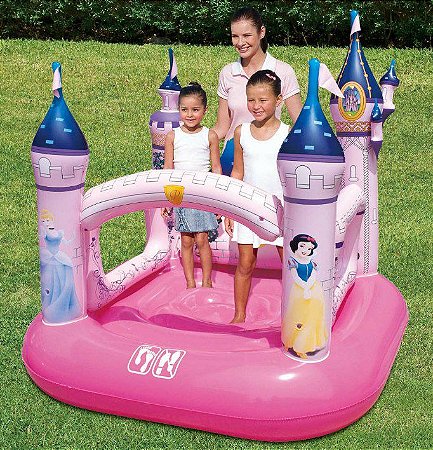 Brinquedo Castelo Inflável Princesa Disney - Pula - Pula