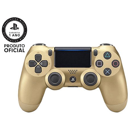Controle sem Fio Dualshock 4 Sony PS4 - Ouro