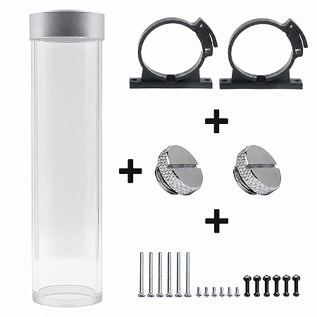 Reservatório para Water Cooler 216mm Freezemod OD60mm c/ Kit Montagem