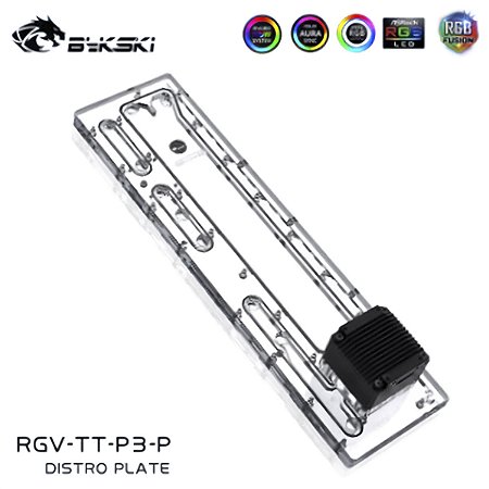 Reservatório Distroplate Thermaltake Core P3 RGB c/ Bomba 960l/h