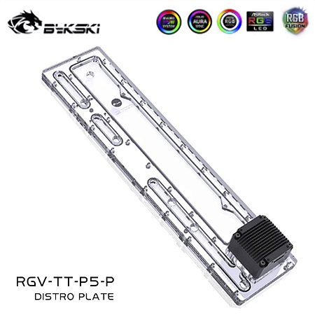 Reservatório Distroplate Thermaltake Core P5 RGB c/ Bomba 960l/h
