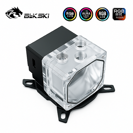 Bomba e CPU Block Intel Bykski CPU-XPR-DDC-I 700l/h para Water Cooler