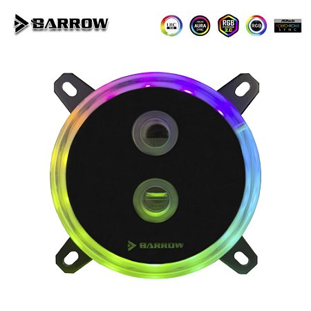 CPU Block Intel Barrow LTYKB-04-V2 RGB para Water Cooler Custom