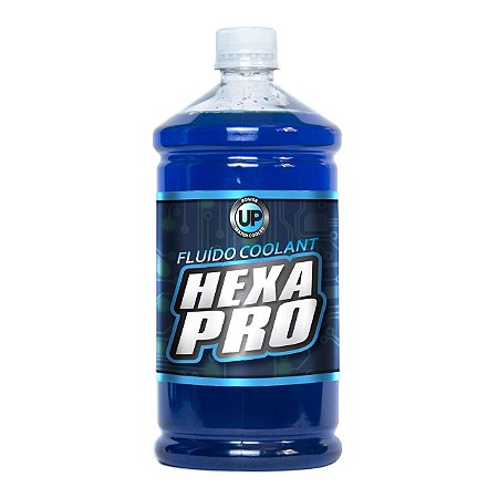 Fluido Liquido Water Cooler Power UP HEXA PRO Azul 1 Litro